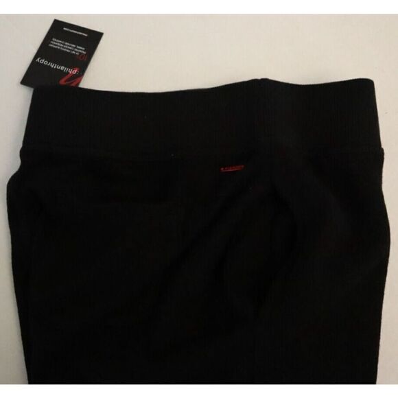 n:Philanthropy PA794TCR00 Women's XS Black Cat Comfy Derby Jogger Pants $178 - Picture 8 of 9